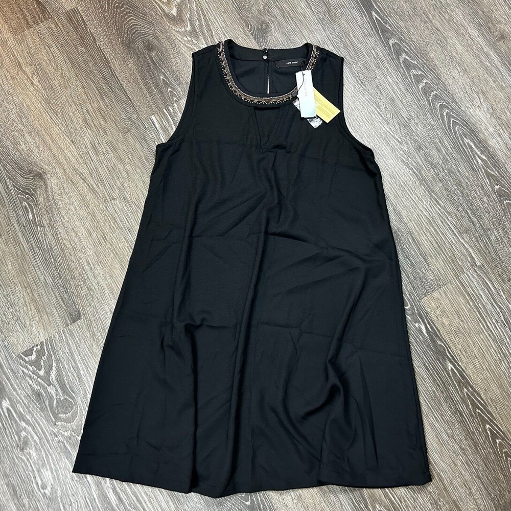 Stitch Fix Vero Moda NWT Harland Shift Dress Black Size L Beading